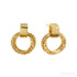 Retro Sterling Silver Multi Circle Drop Earrings Eve